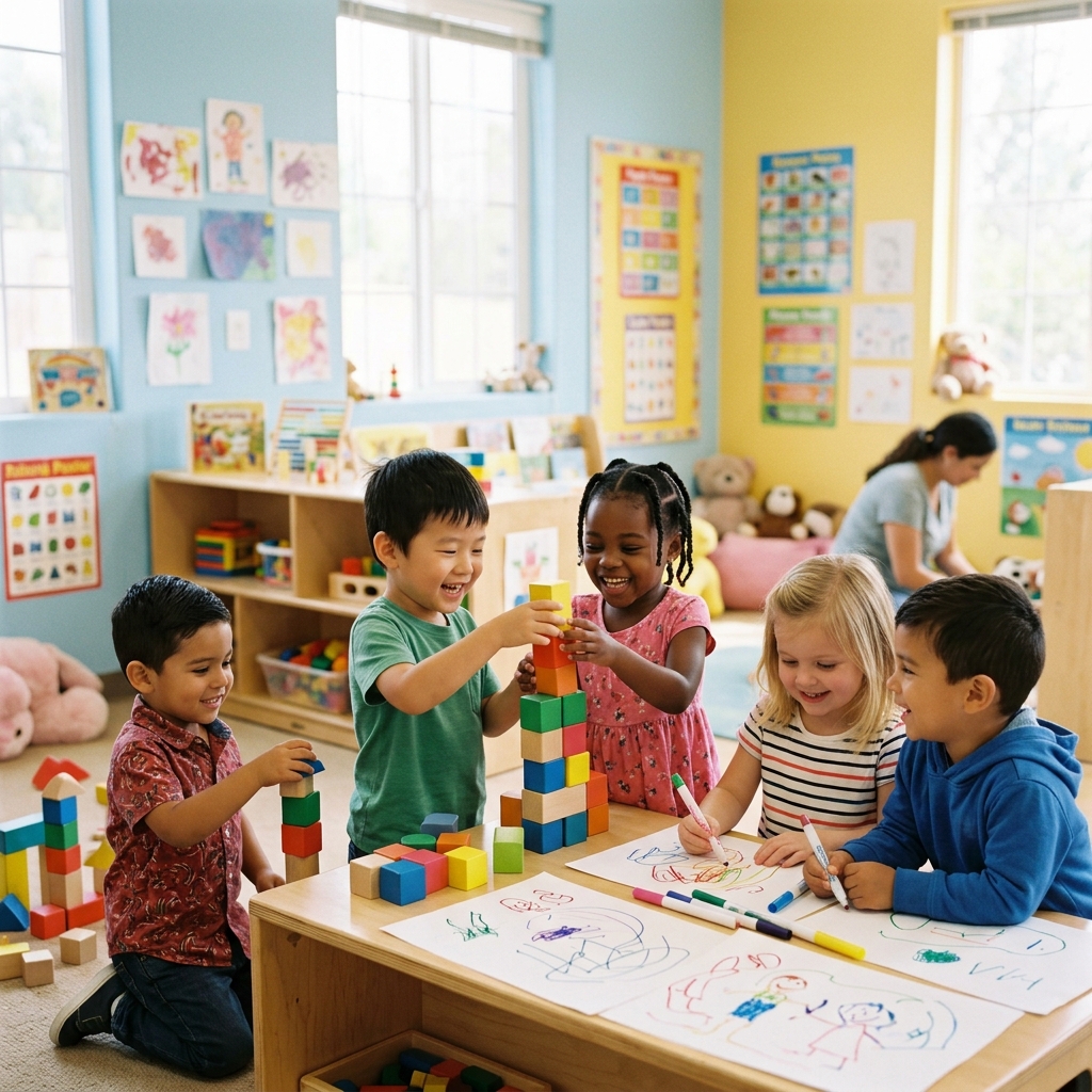 Área de Preescolar - Little Stars Family Childcare